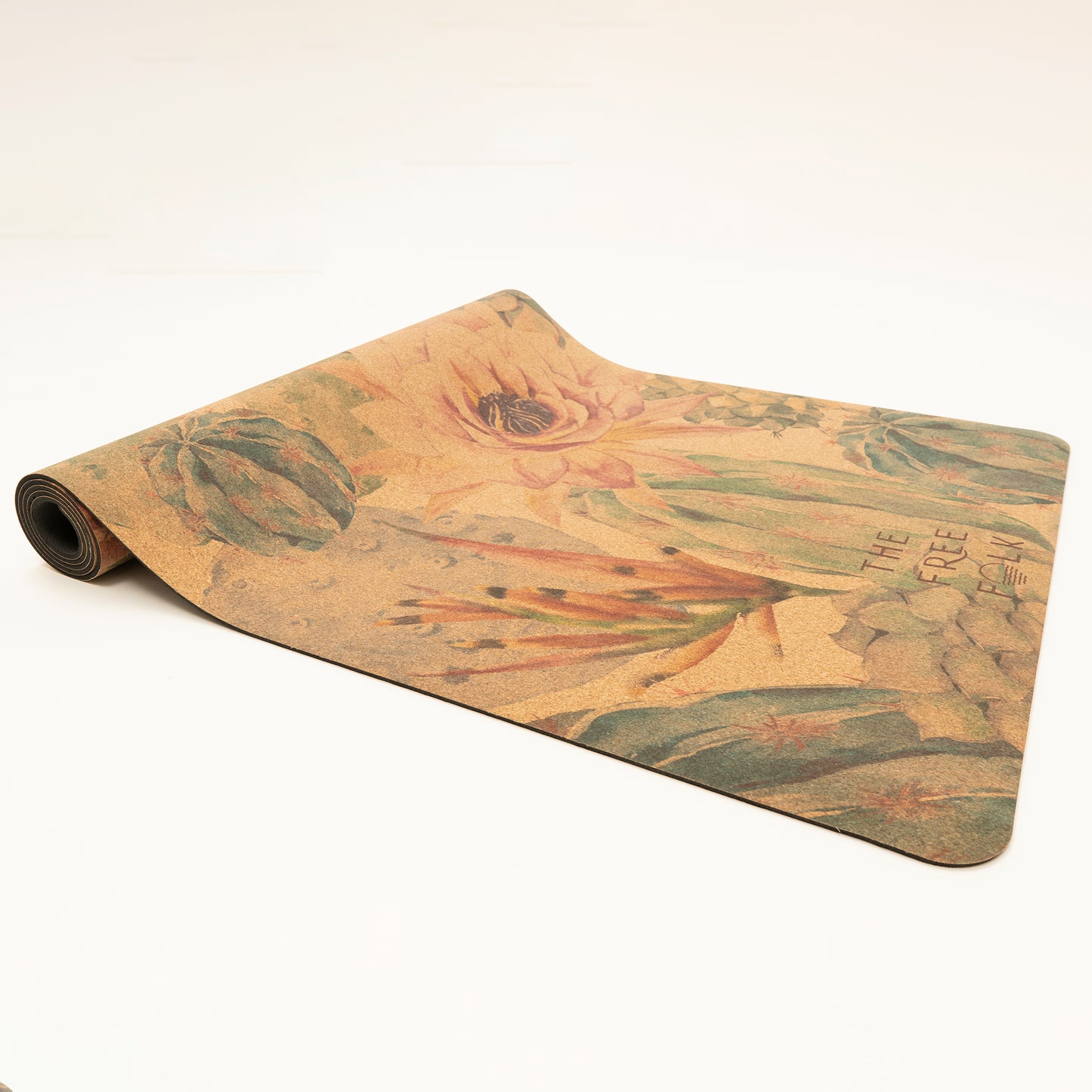 FLORAL – Cork Yoga Mat