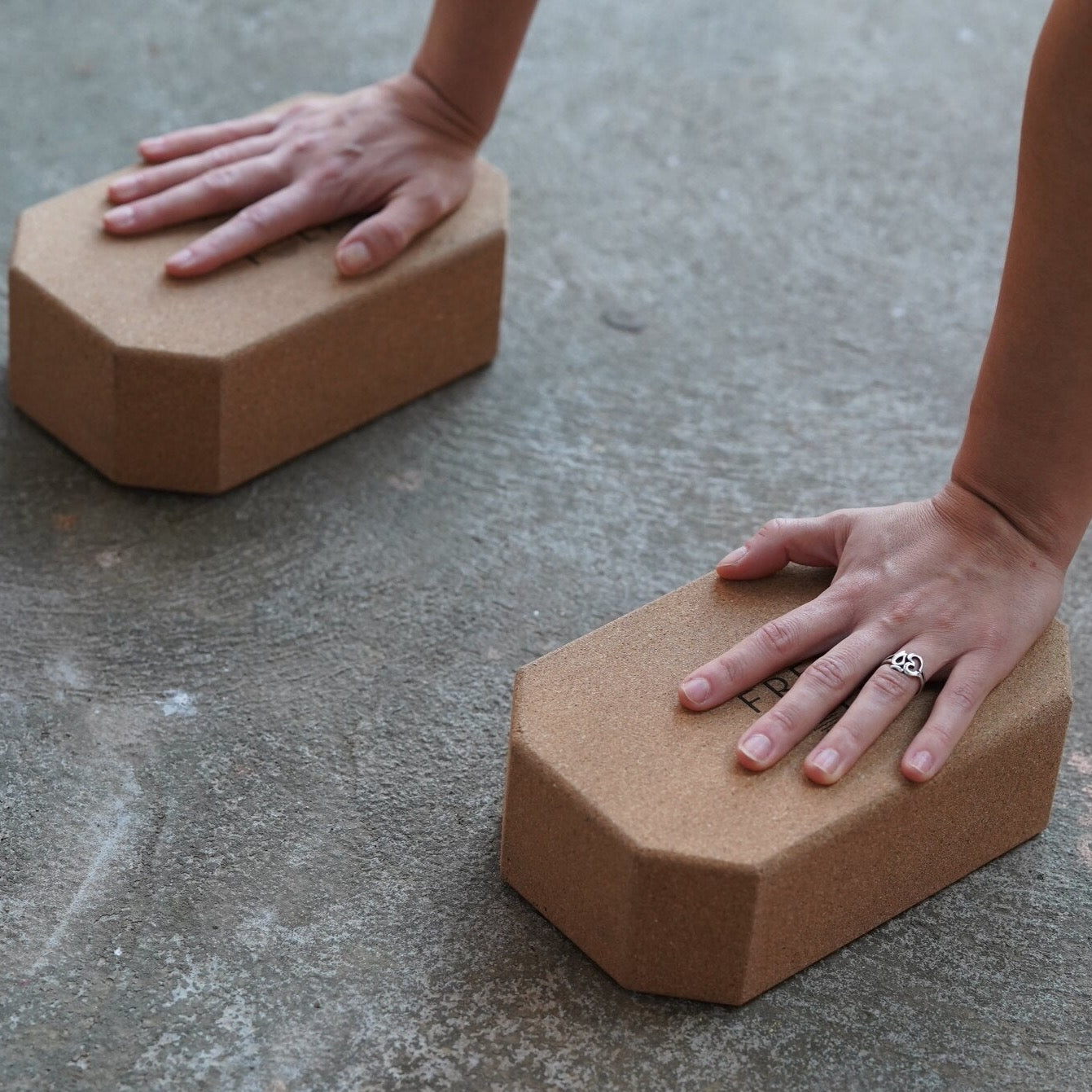 CORK YOGA BLOCKS – Set of 2