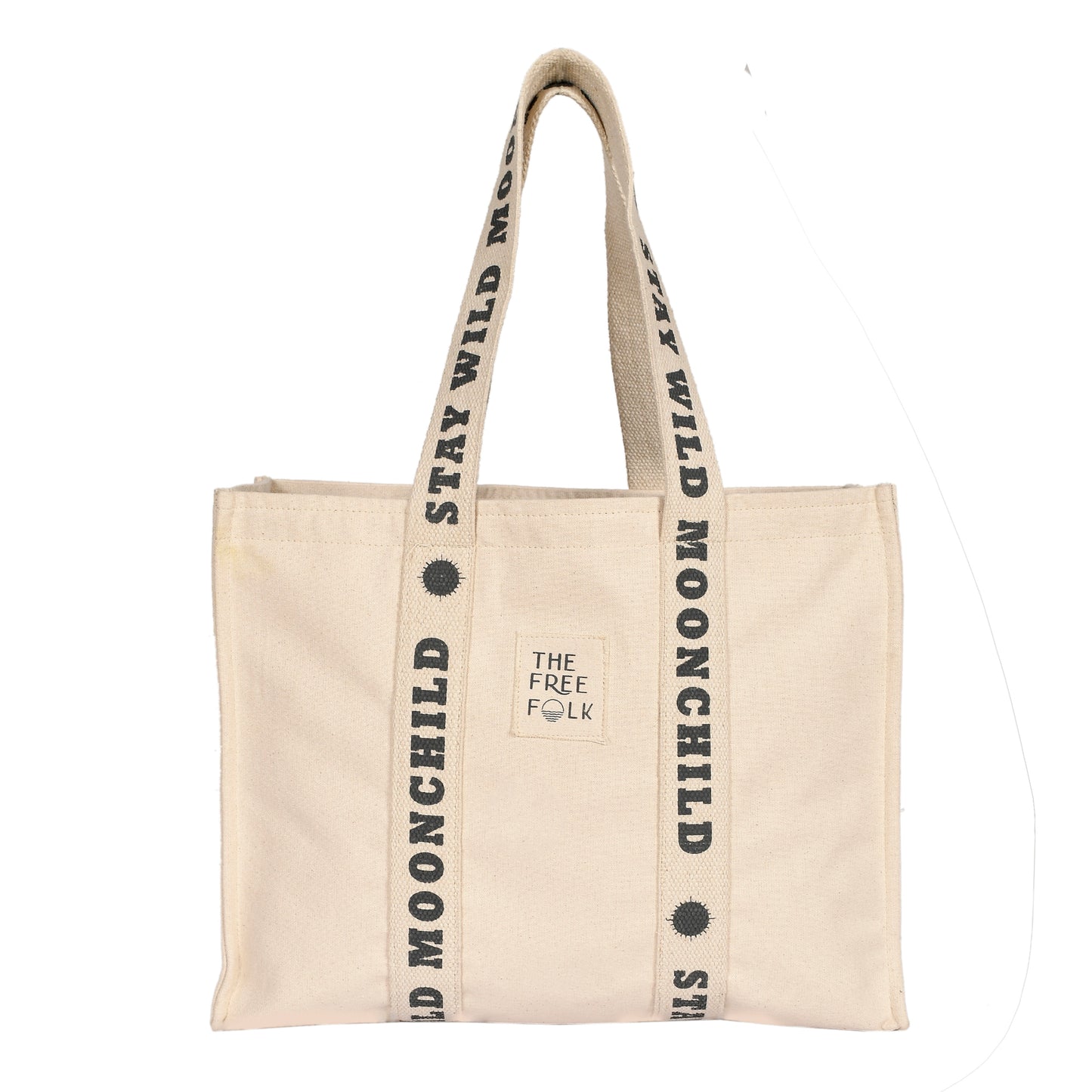 Strap Quoted Tote Bag