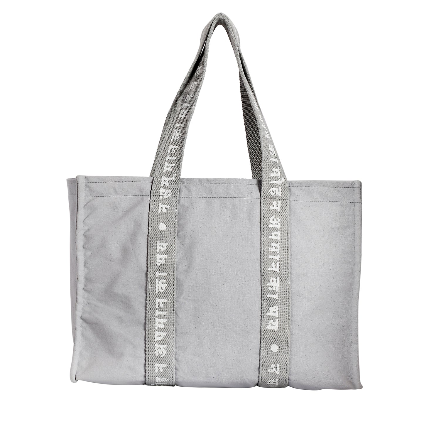 Strap Quoted Tote Bag